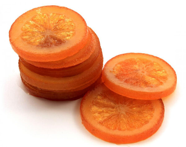 ORANGE ROUND WHOLE SLICES Candied Fruits