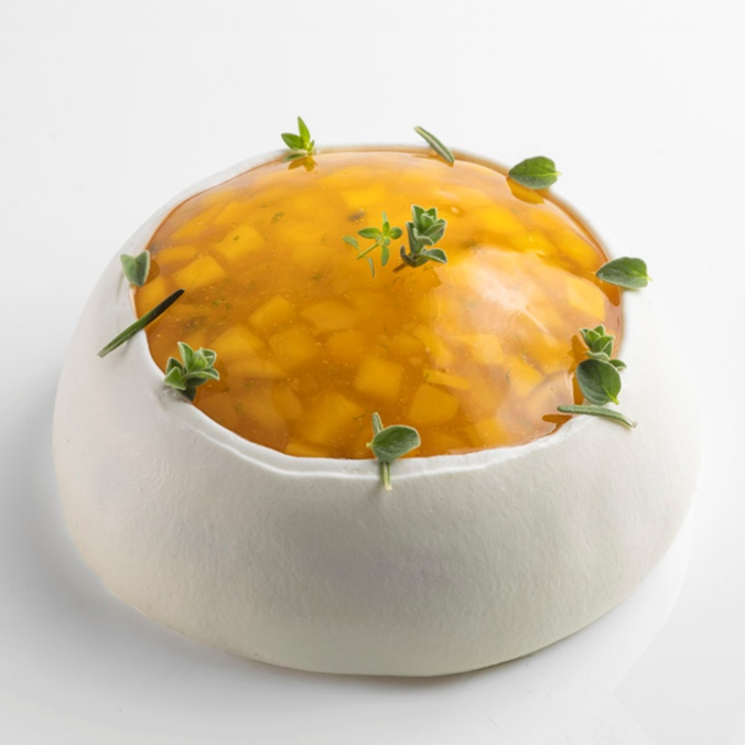 Fruits in Jelly Coda FRUIT FILLING CLASSIC MANGO CUBES 50% fruit filling classic ΚΥΒΟΙ mango 50%
